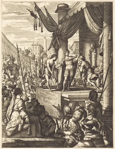 Illustration to Jean Desmarets' "L'Ariane" by Abraham Bosse
Claude Vignon, print, 1639