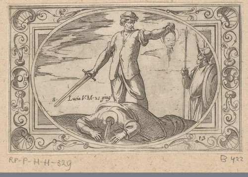 H. Lucia by Antonio Tempesta, print, 1565-1630