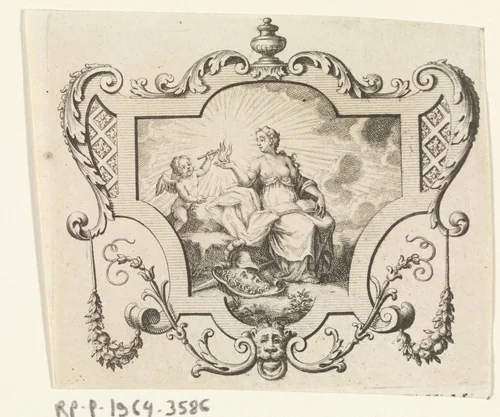 Inspiratie by Jan Goeree, print, 1680-1731