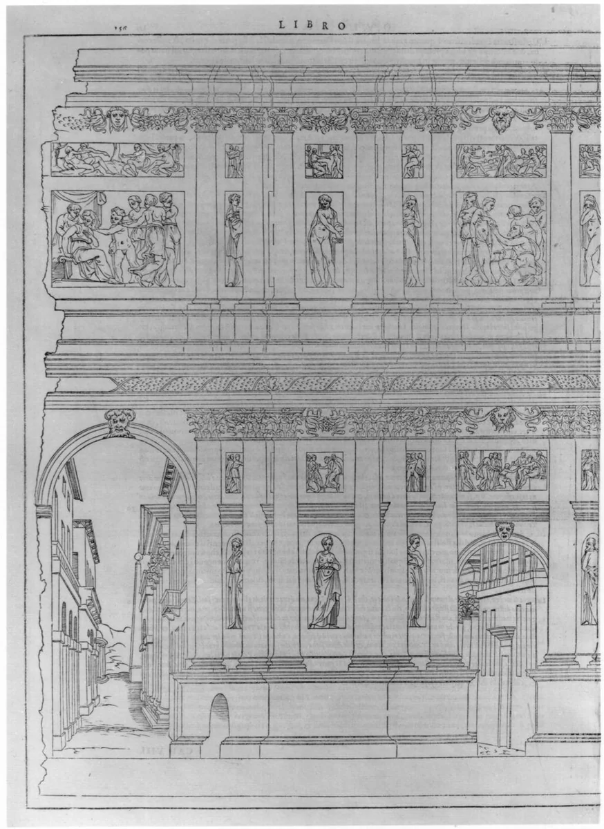 I dieci libri dell'architettura di M. Vitruvio tradutti et commentati da monsignor Barbaro eletto patriarca d'aquileggia by Marcus Pollio Vitruvius, book, 1556