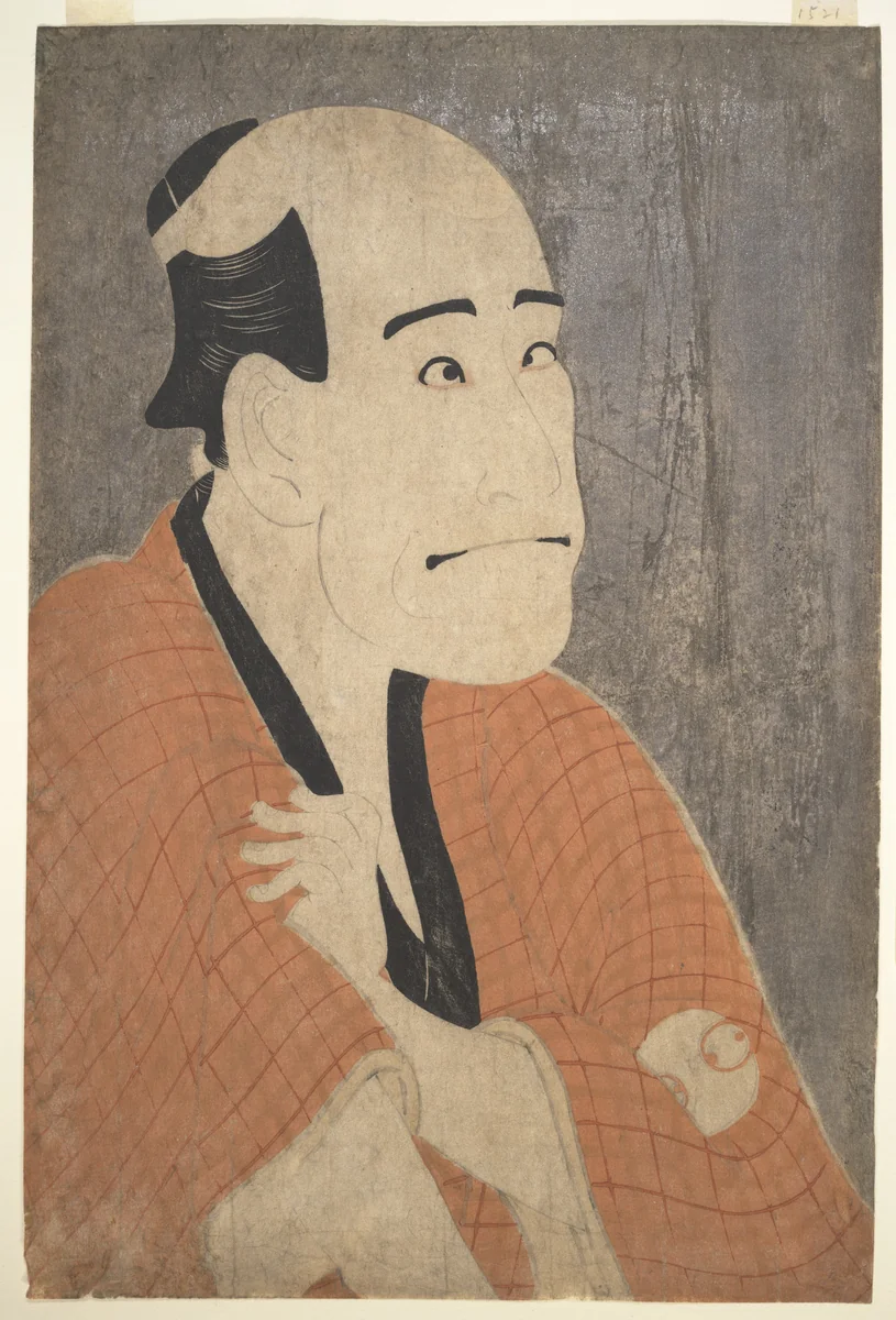 Arashi Ryūzō I as Ishibe Kinkichi in the Play "Hana Ayame Bunroku Soga" by Tōshūsai Sharaku, print, 1794