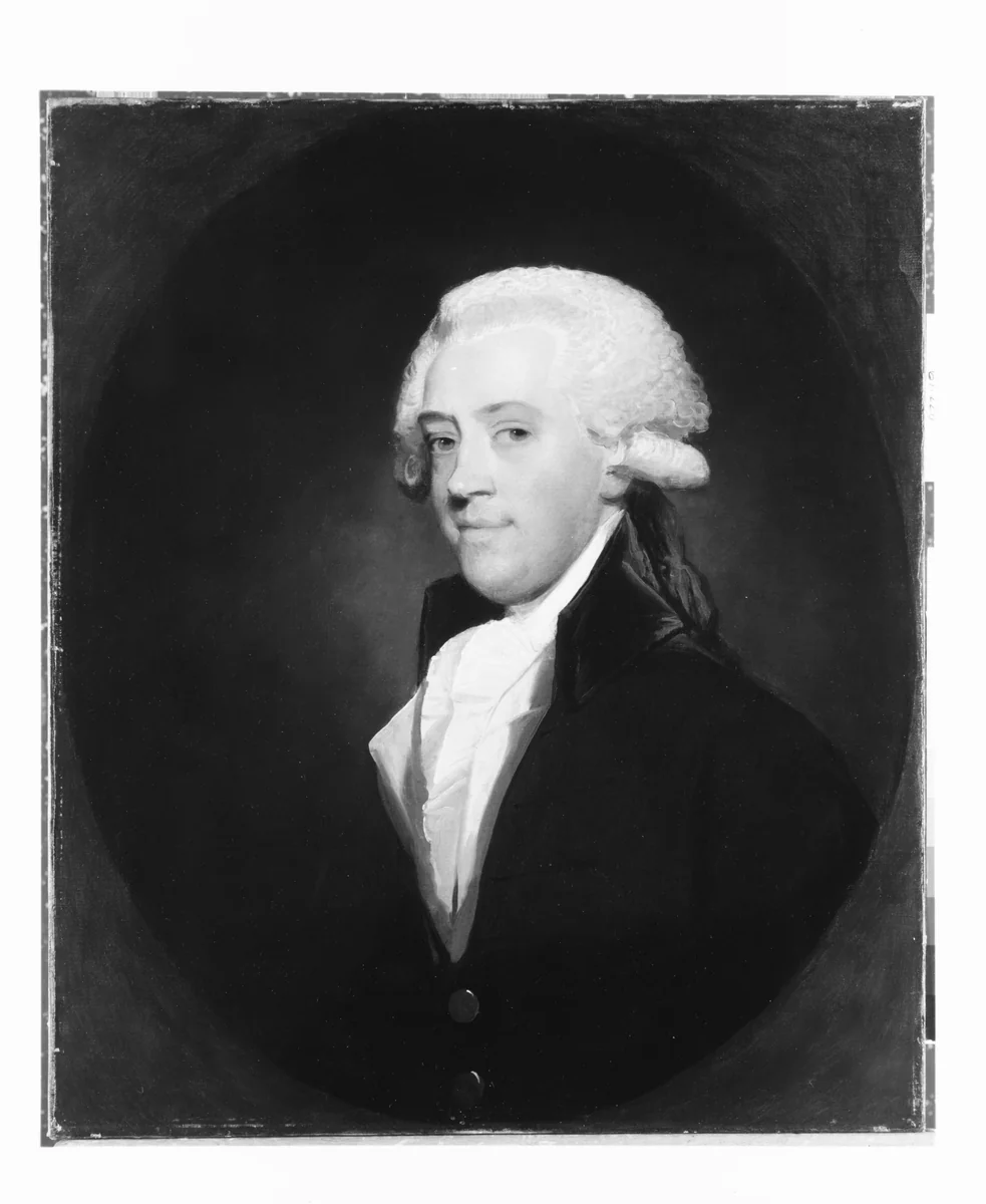 Thomas Smith by Gilbert Stuart, artwork, 1785-1787