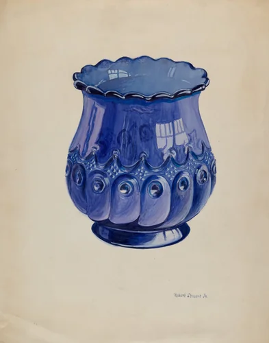 Sugar Bowl by Robert Stewart, index of american design, 1936