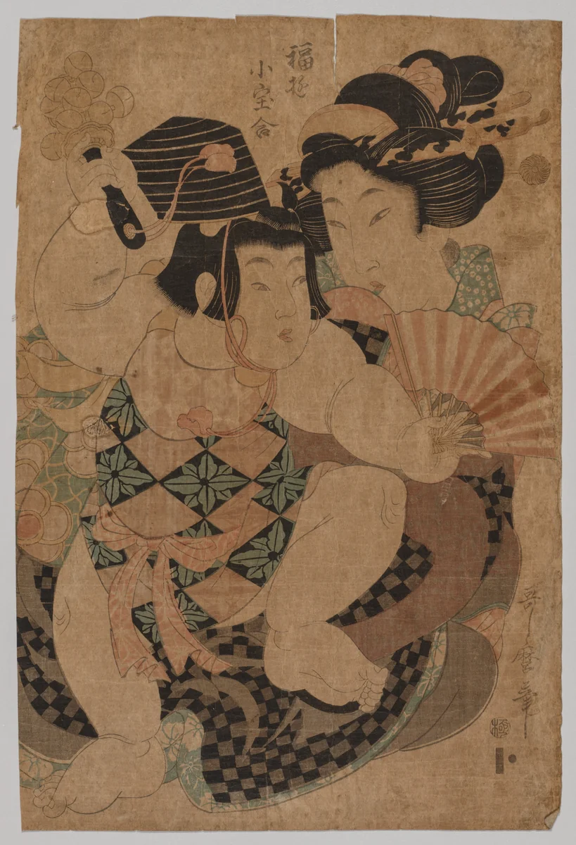 No Title by Kitagawa Utamaro (喜多川歌麿), print, 1753-1806
