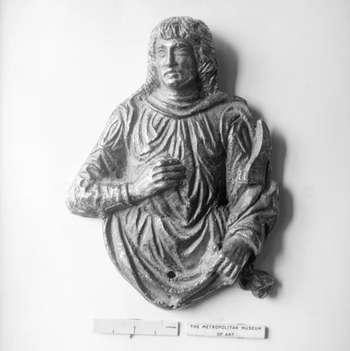Male saint by Francesco Marti, metalwork, 1500-1515