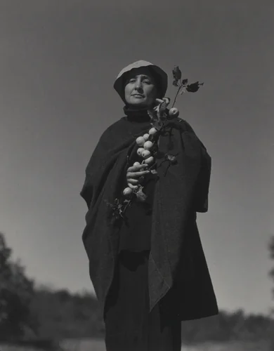 Georgia O'Keeffe by Alfred Stieglitz, photograph, 1924