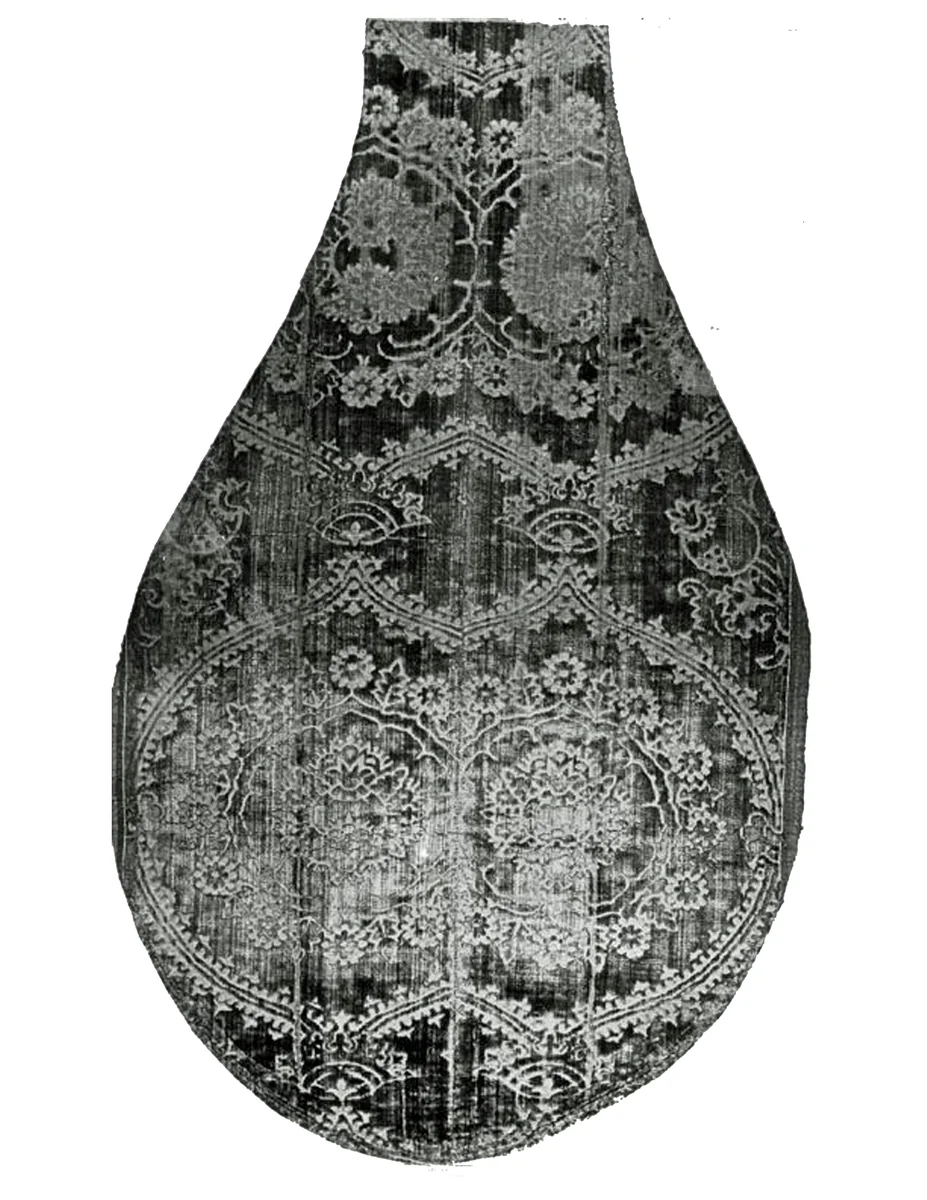 Panel by Italy, textile, 1401-1500