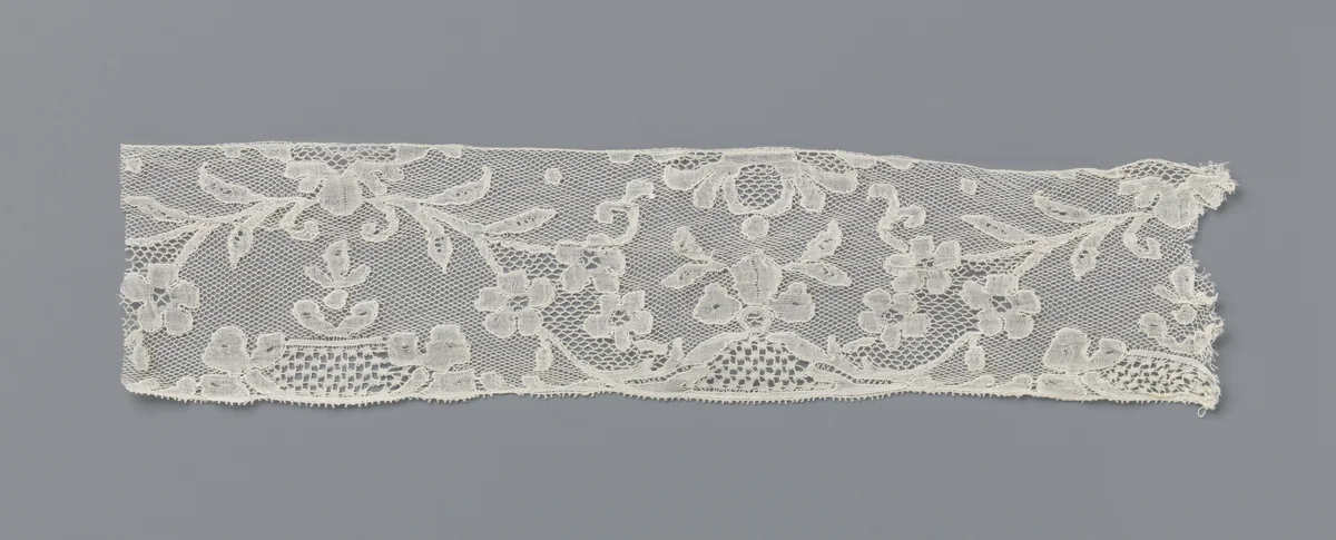 Strook kloskant zogenaamde pottekant by anonymous, other, 1890-1910