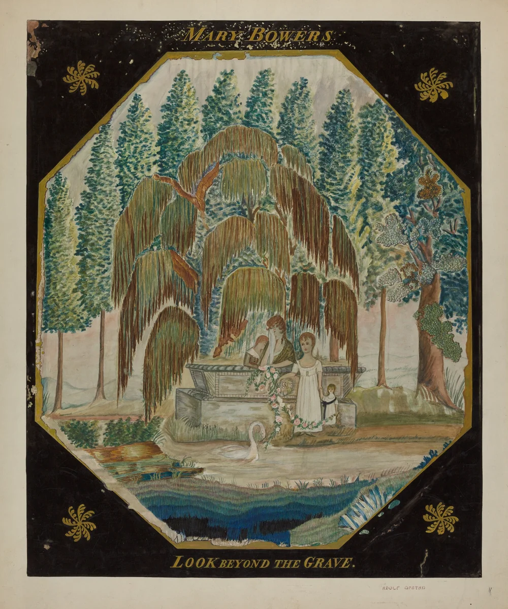 Memorial Picture by Adolph Opstad, index of american design, 1941