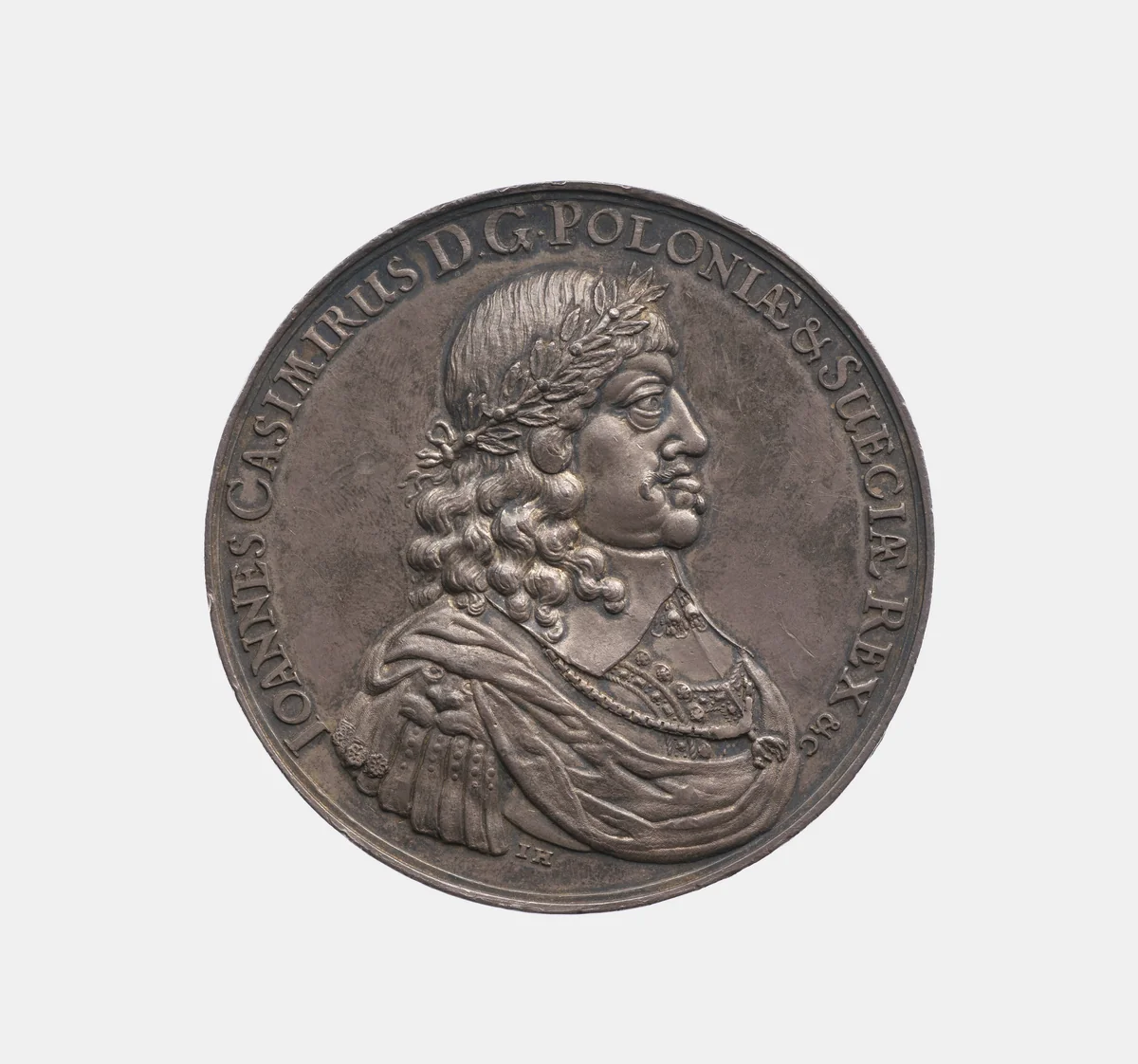 John Casimir 1609-72, King of Poland 1648-68 by Johann Hoehn, metalwork, 1658