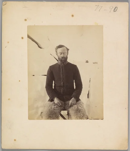 [Self-Portrait] by Robert E. Peary, photograph, 1893-1895