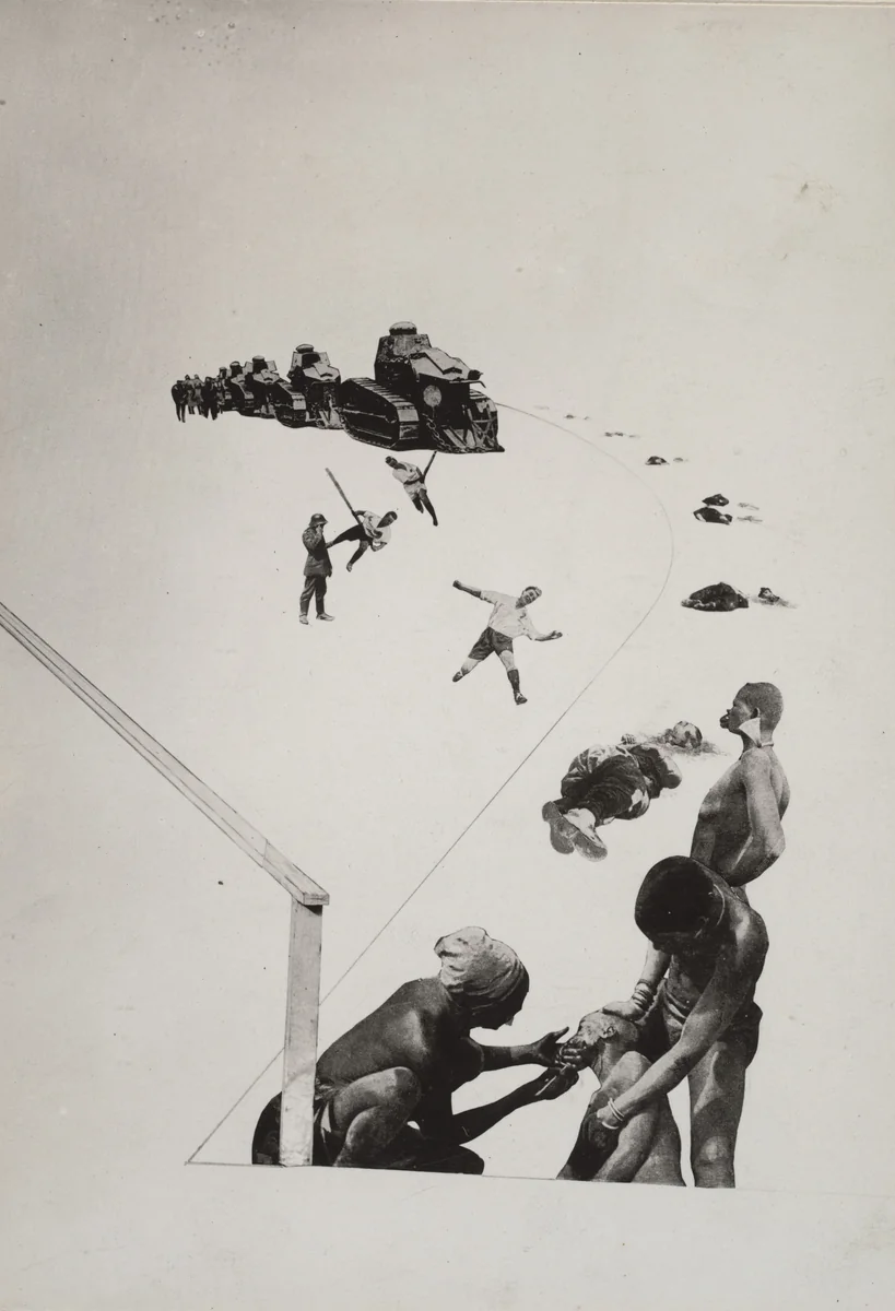 Militarism by László Moholy-Nagy, photograph, 1924