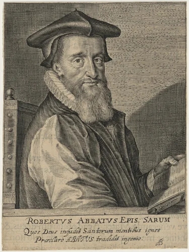 Robert Abbot, Bishop of Salisbury by Magdalena van de Passe
Willem de Passe, print, 1620