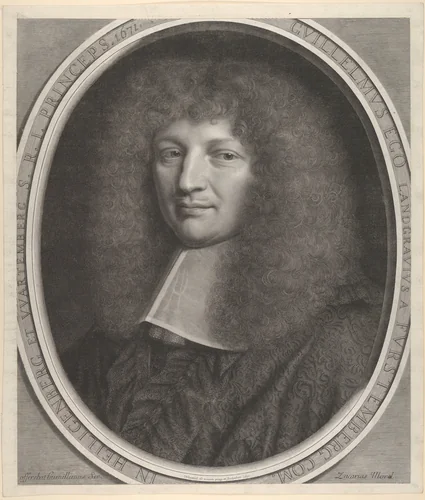Guillame-Égon, Cardinal de Fürstenberg by Robert Nanteuil, print, 1671