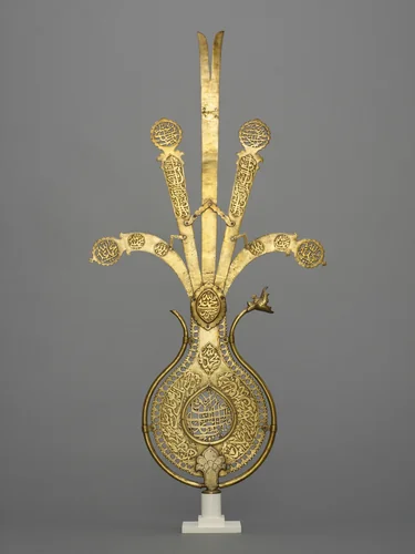Ceremonial Standard ('Alam) by India Deccan, metalwork, 1601-1800