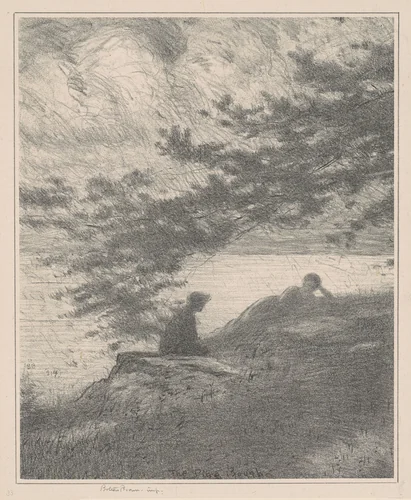 The Pine Bough by Bolton Brown, print, 1919