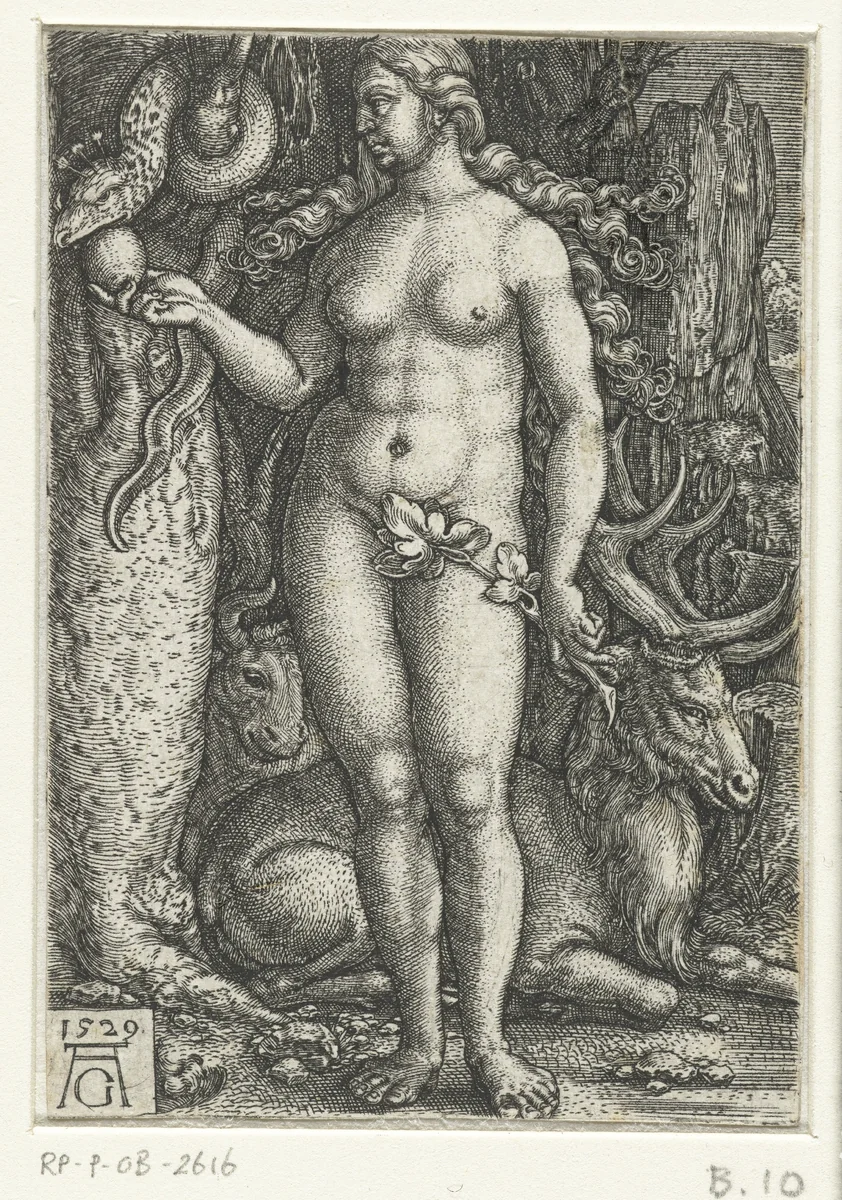 Eva by Unknown, print, 1529