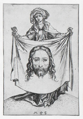 Heilige Veronica by Unknown, print, 1470-1491