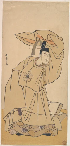 The First Nakamura Nakazo in the Role of Kanshojo by Katsukawa Shunshô (勝川春章), print, 1780