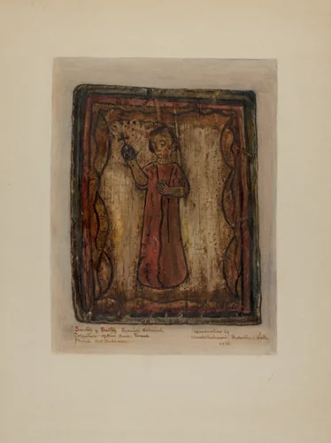 Santo by Maude Valle, index of american design, 1936