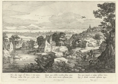 Lente by Unknown, print, 1581-1652