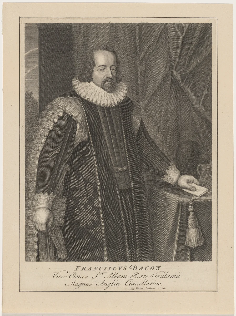 Francis Bacon, Viscount Saint Albans by George Vertue
Paulus van Somer I, print, 1728
