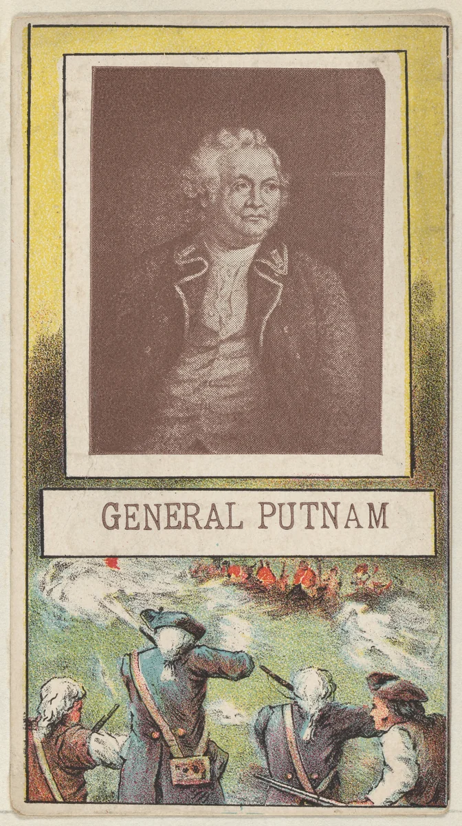 General Putnam, from the "Generals" series (T64), issued by D.H. McAlpin & Co. Tobacco Company by D.H. McAlpin & Co. Tobacco Company, print, 1901