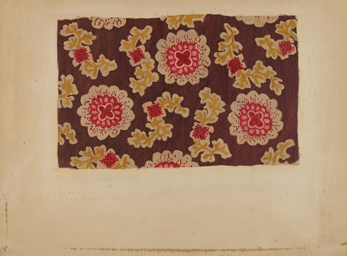Block Printed Handkerchiefs by Dorothy Lacey, index of american design, 1937