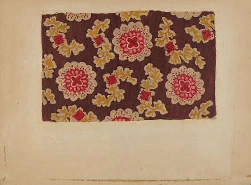 Block Printed Handkerchiefs by Dorothy Lacey, index of american design, 1937