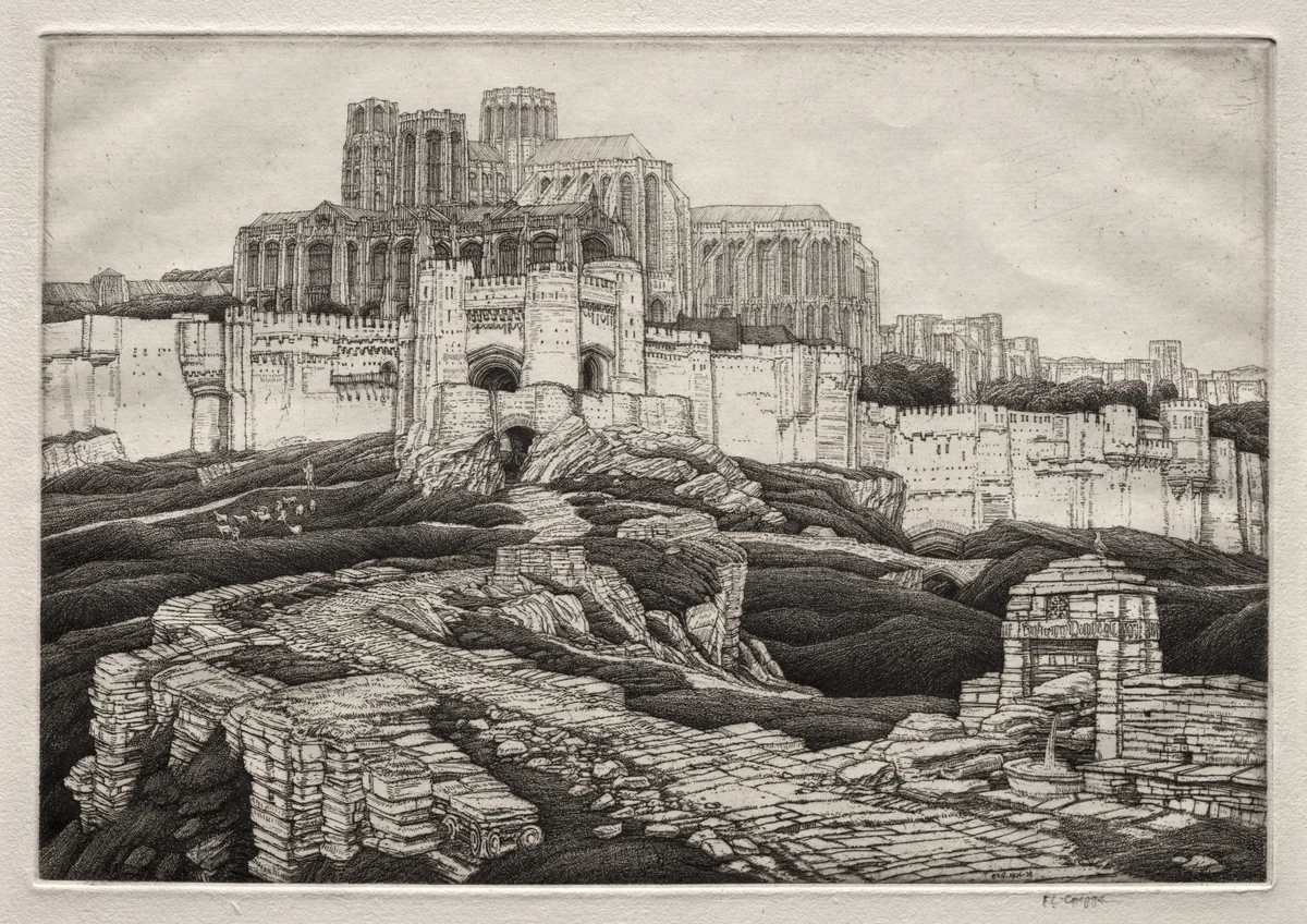 Sarras by Frederick Landseer Maur Griggs, print