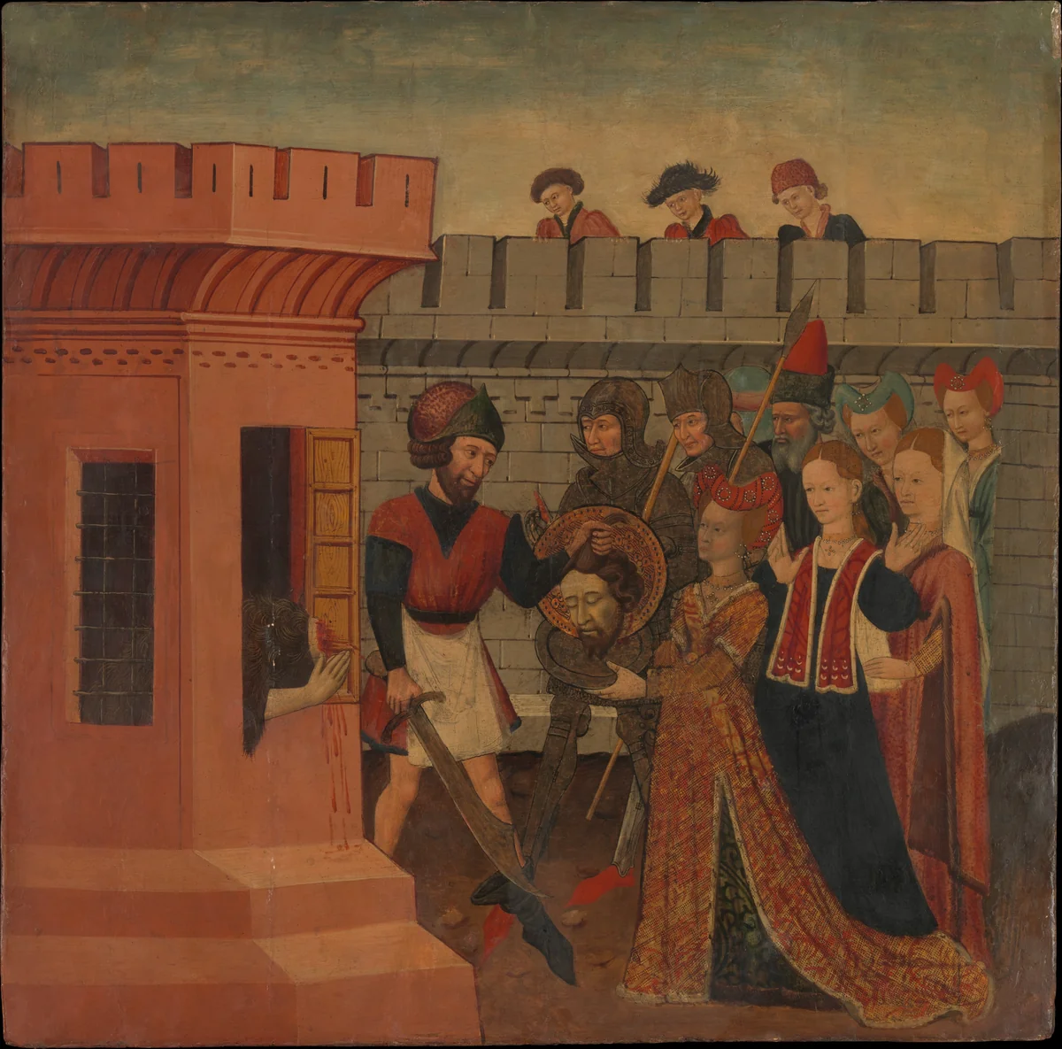 The Beheading of Saint John the Baptist by Spanish Painter, painting, 1430-1469