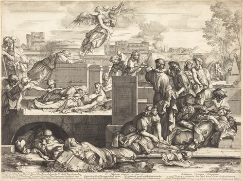 Aegros Curare by Sébastien Bourdon, print, 1665-1670