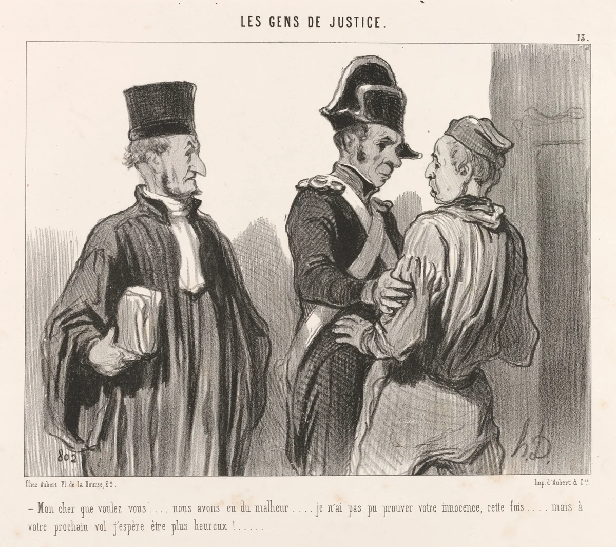 Mon cher que voulez-vous... by Honoré Daumier, print, 1845