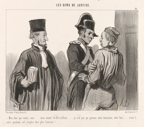 Mon cher que voulez-vous... by Honoré Daumier, print, 1845