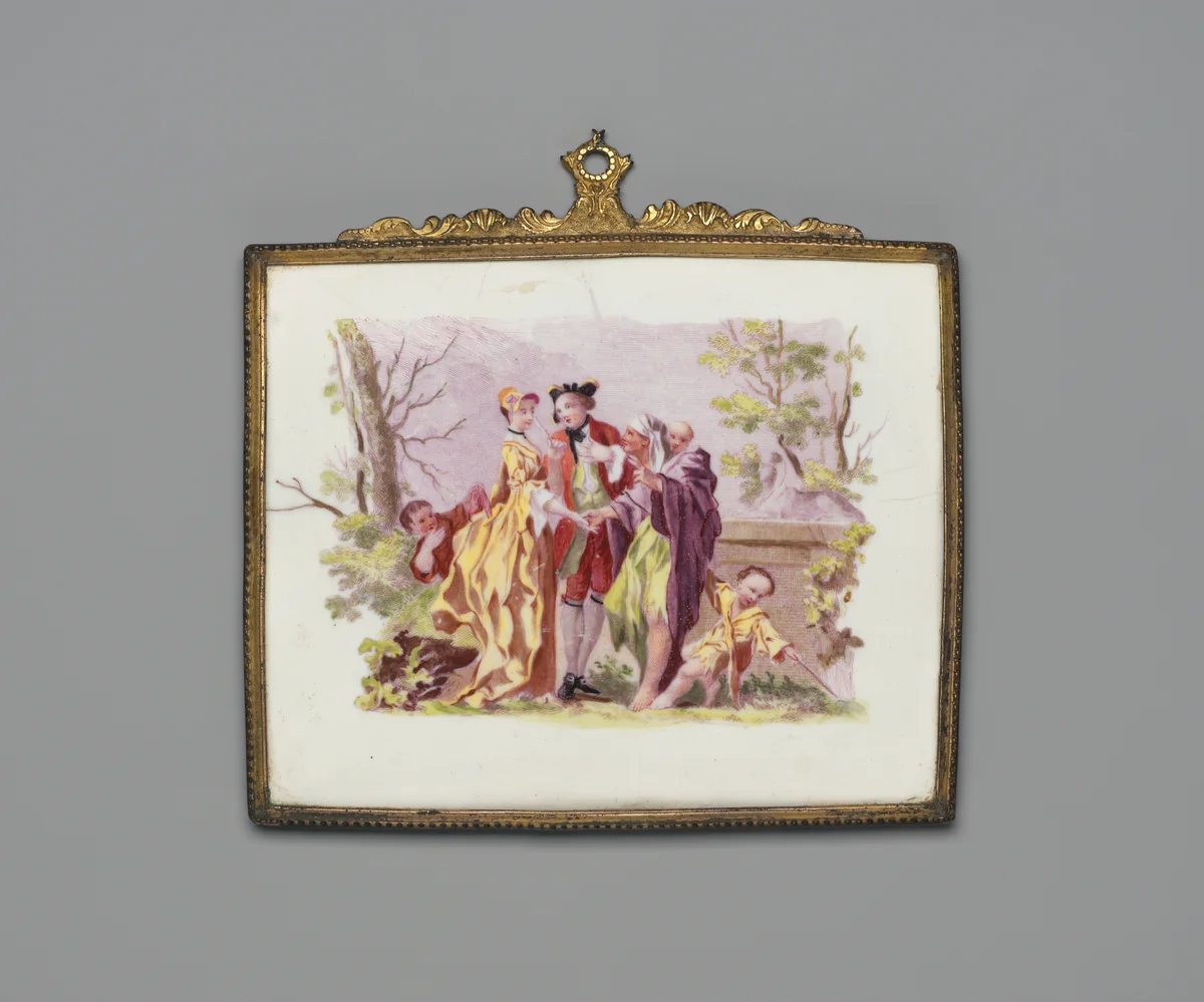 The Fortune Teller by Simon Ravenet, other, 1748-1761