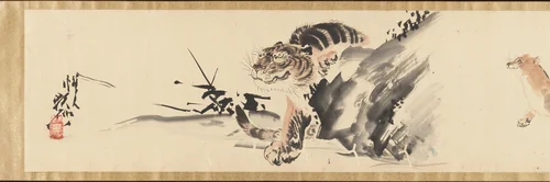 Sketches of Birds and Animals by Kawanabe Kyōsai (河鍋暁斎), painting, 1868-1869