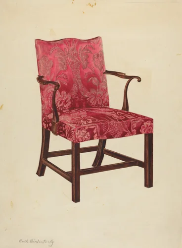 Side Chair by Ruth Bialostosky, index of american design, 1937