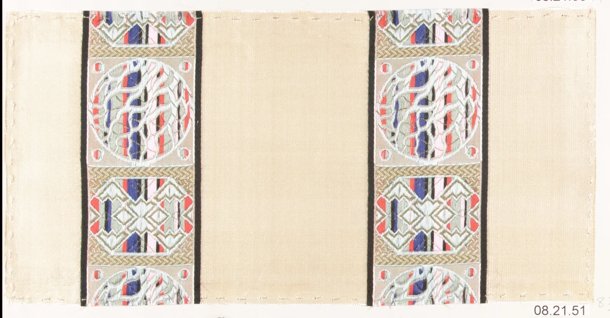Textile sample by Unknown Designer, textile, 1900