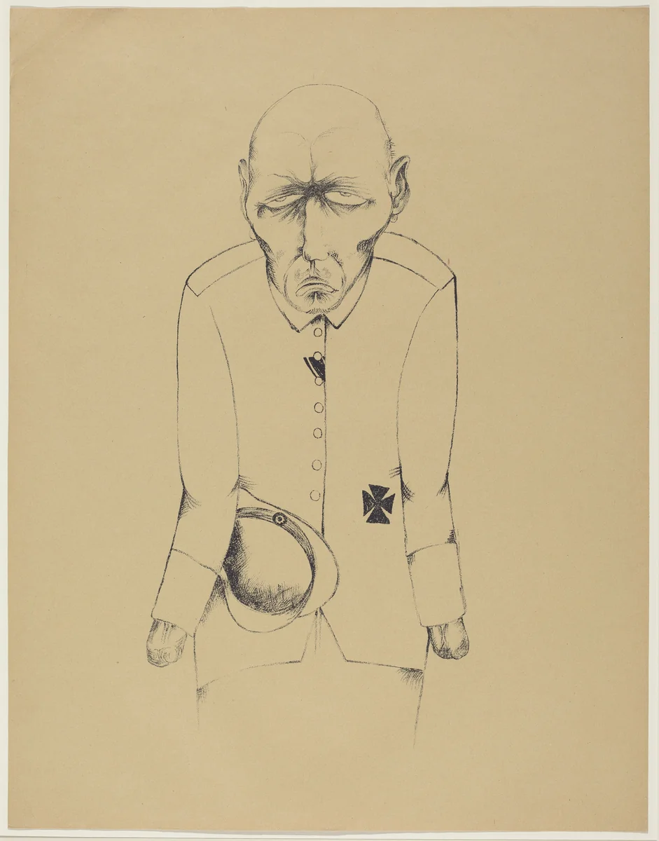 Der Erwerbslose (The Unemployed Man) by Heinrich Hoerle, portfolio, 1920