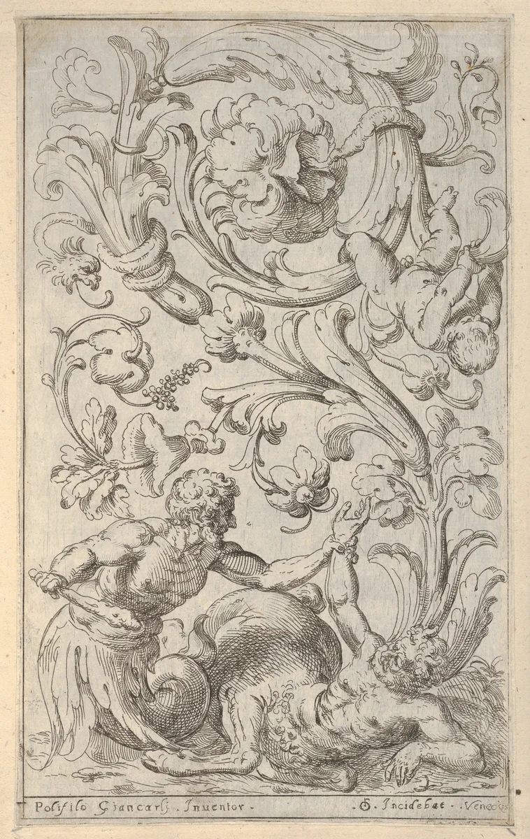 Disegni Varii di Polifilo Zancarli by Polifilo Giancarli, print, 1628