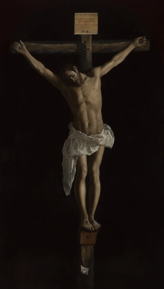 The Crucifixion by Francisco de Zurbarán, painting, 1627