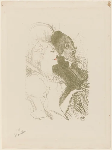 Carnival (Carnaval) by Henri de Toulouse-Lautrec, print, 1894-1895