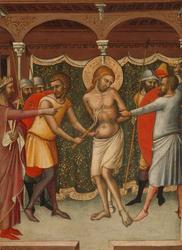The Flagellation by Luca di Tommè, painting, 1365