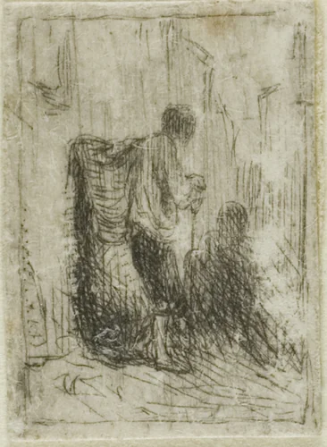 Ragman by Charles-Émile Jacque, print, 1833-1894