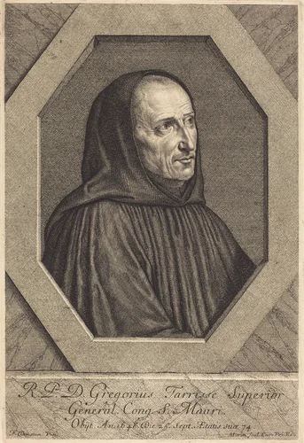 Dom Jean Gregoire Tarrisse by Jean Morin, print, 1648