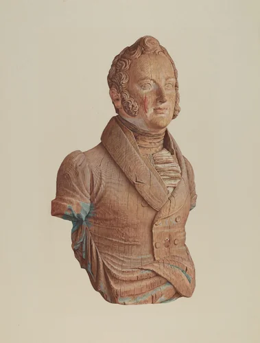 Figurehead by Elizabeth Moutal, index of american design, 1938