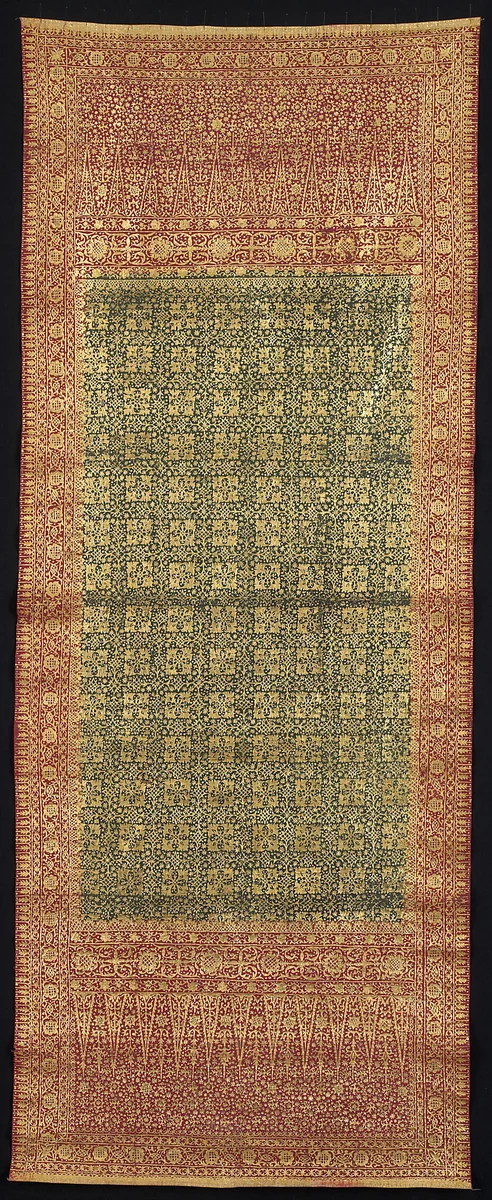 Shoulder Cloth (kain parada) by Indonesia, Sumatra, Jambi province or Palembang, textile, 1801-1900
