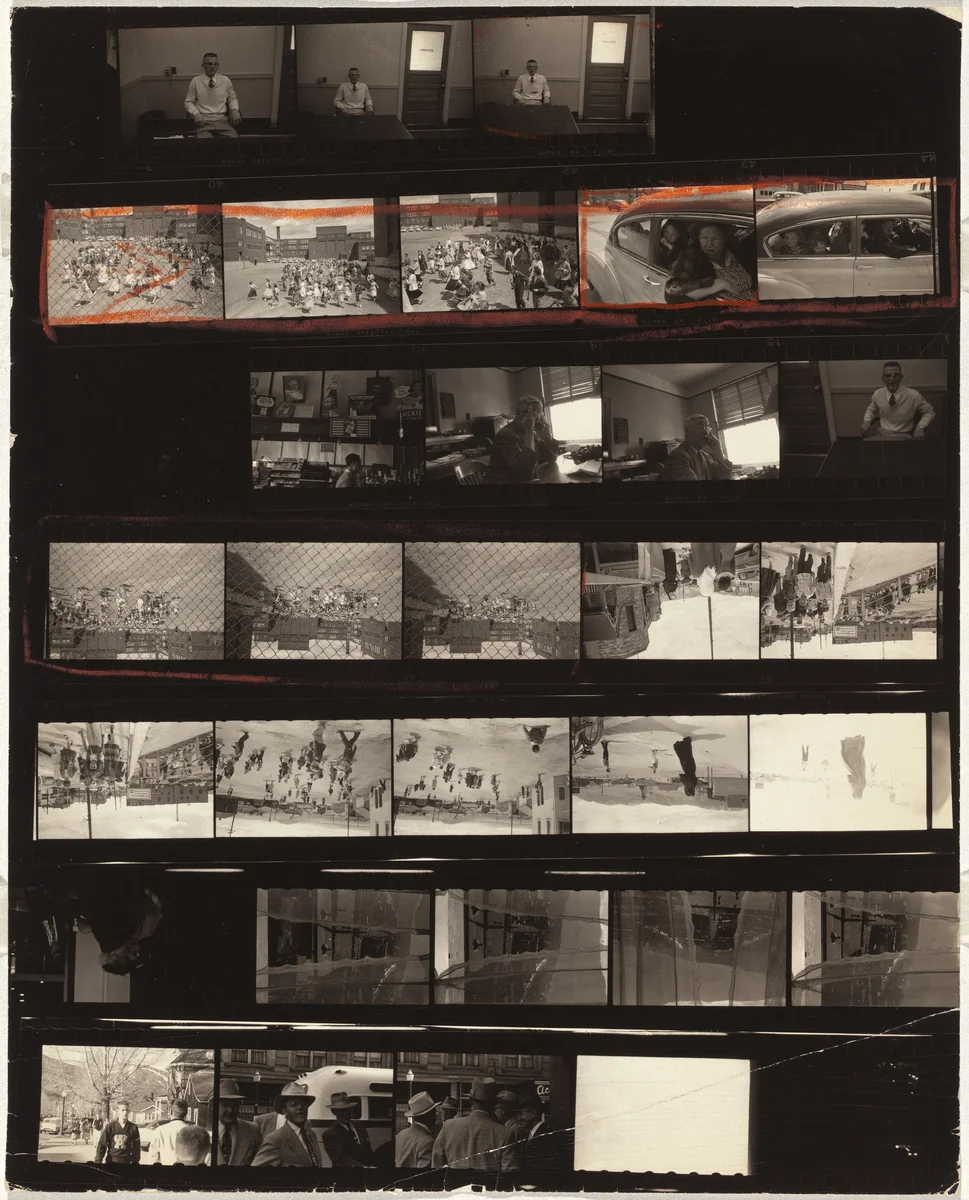 Guggenheim 690/Americans 15--Butte, Montana by Robert Frank, photograph, 1956