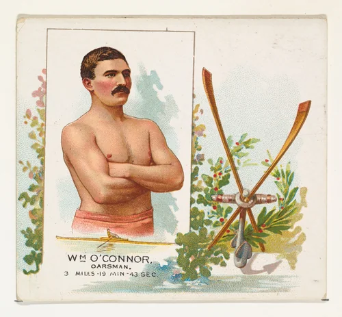 William O'Connor, Oarsman, from World's Champions, Second Series (N43) for Allen & Ginter Cigarettes by Allen & Ginter, print, 1888