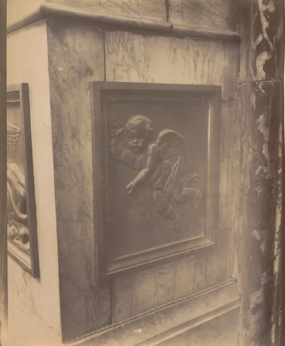 Saint-Sulpice (Chaire) by Eugène Atget, photograph, 1913